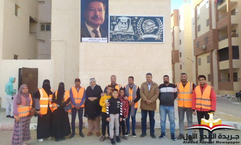 مبادرة الجداريات الخمس لفريق جبرالخواطربالسويس