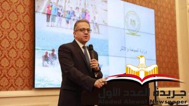 وزير السياحة والآثار يلتقي بأعضاء الدورة ال ٤٦ للتمثيل الدبلوماسي للملحقيين العسكريين