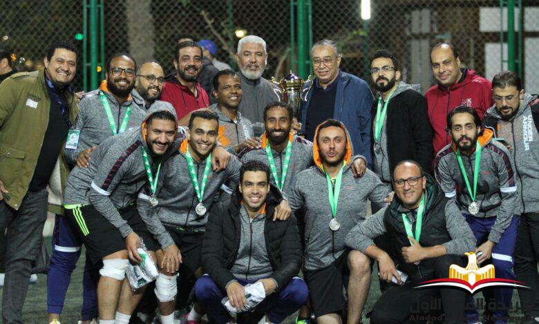 فى حضور الرأس الذهبيه .. مهندسى السويس ثانى الجمهورية بدورى النقابات الفرعية