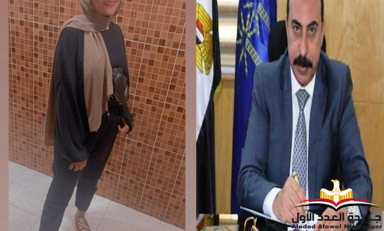 محافظ أسوان ينعى أسرة طالبة حادث العقاد..