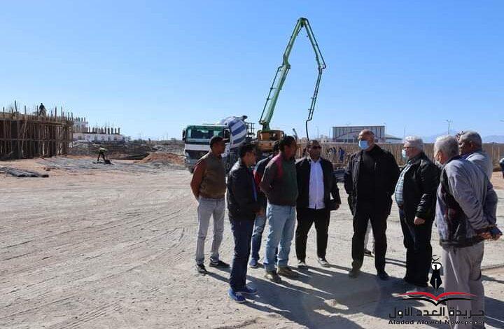 سكرتير عام المحافظة يتفقد مشروع الاسكان المتميز بجوار سوق الدهار
