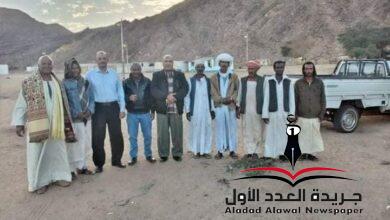 وكيل وزارة التموين يتابع توافر السلع الغذائية والتموينية بقرية أبرق بالشلاتين