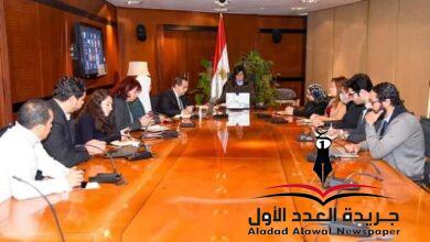 وزيرة الهجرة تعقد اجتماعا مع ممثلين عن الجالية والطلبة المصريين بأوكرانيا