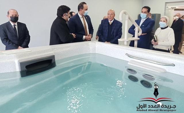 السبكي يتفقد أحدث الإمكانيات بكلية العلاج الطبيعى بجامعة بدر