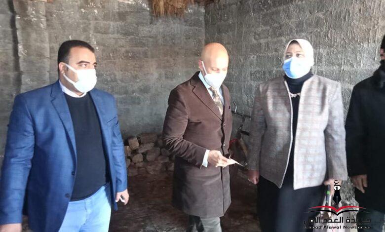 حملة موسعه بقيادة وكيل وزارة الصحة ومديرة الادارة الصحيه بديرب نجم.