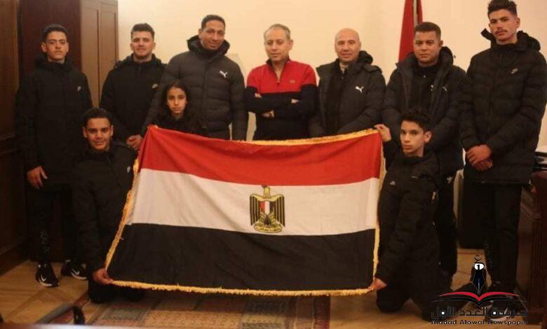 المنتخب الوطني المصرى للوشو كونج فو  يحصد11ميداليه ذهبية ببطولة العالم بموسكو