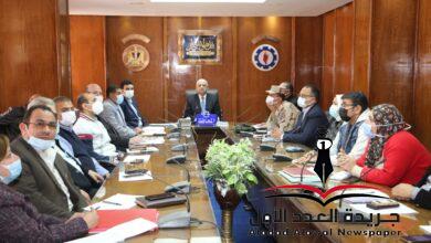 متابعة أعمال التطوير العمراني علي مستوى المدن السكنية بمحافظة السويس