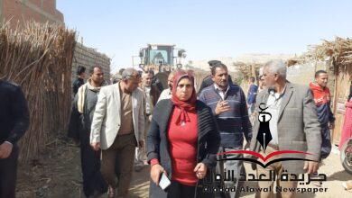 استمرار حملات إزالة التعديات على الأراضي الزراعية وأملاك الدولة والرى ومخالفات البناء فى ساقلته بسوهاج
