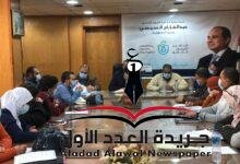 الحفناوى يعقد اجتماعاً مع رؤساء أقسام مستشفى السويس العام