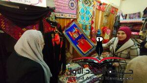  معرض مشغولات أندية المرأة بالوحدات الصحية بشمال سيناء