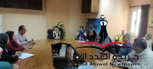 لمتابعة آخر المستجدات.. وكيل شباب الإسكندرية تعقد اجتماعاً مع مديري الإدارات