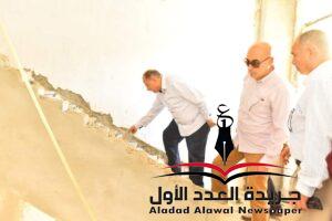 محافظ أسيوط يتفقد أعمال مشروعات مبادرة "حياة كريمة" 
