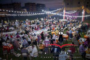 جامعة طنطا تنظم إفطار جماعي للعمالة المؤقتة وأسرهم