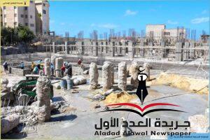 محافظ الإسكندرية يتابع التجهيزات النهائية لشاطئ الأنفوشي المجاني