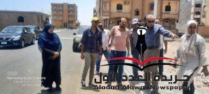 سكرتير عام مساعد البحر الأحمر يتفقد المشروعات الجارية برأس غارب