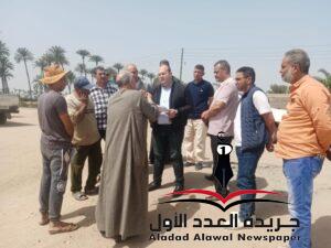 نائب محافظ الجيزة يتابع ميدانيا الموقف التنفيذي لمشروعات الرصف والتطوير بأوسيم