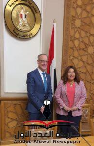مساعدة وزير الخارجية للشؤون الأمريكية تستقبل السكرتير البرلماني للخارجية الكندية