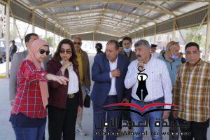 محافظ دمياط تفتتح موقف سيارات عزبة البرج الجديد 