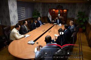 "صبحي" يعقد جلسة مع بطل منتخب مصر في المصارعة الرومانية