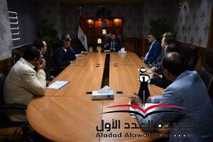 "صبحي" يعقد جلسة مع بطل منتخب مصر في المصارعة الرومانية