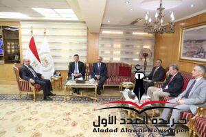 وزير العدل يستقبل رئيس المفوضية الأوروبية لكفاءة العدالة