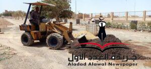 استمرار مشروع الخطة الاستثمارية الجارية بمدينة راس غارب