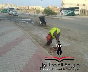رئيس مدينة مرسى علم يكلف الوحدة المحلية بمتابعة أعمال النظافة اليومية 