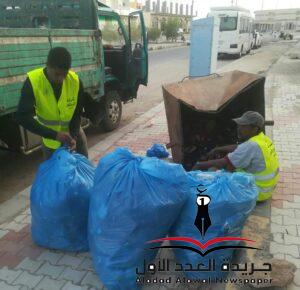 رئيس مدينة مرسى علم يكلف الوحدة المحلية بمتابعة أعمال النظافة اليومية 