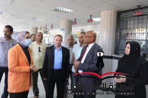 نائب محافظ الوادي الجديد تتابع منظومة العمل بالمركز التكنولوجي بالخارجة