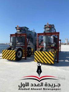 وزير النقل يعلن استقبال الدفعة الأولى من أوناش الساحة العملاقة بميناء الإسكندرية
