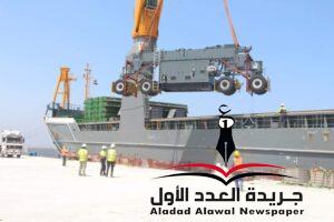 وزير النقل يعلن استقبال الدفعة الأولى من أوناش الساحة العملاقة بميناء الإسكندرية