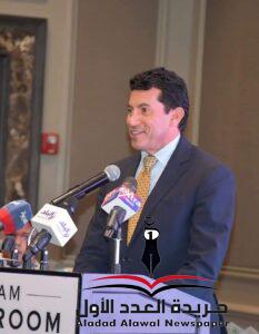 وزير الرياضة يشهد افتتاح المؤتمر الإفريقى الدولي للطب الرياضي 