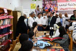 وزير الرياضة ومحافظ القليوبية يفتتحان مركز التخاطب بمركز شباب الأحراز