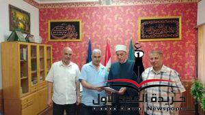 رئيس الإدارة المركزية يتسلم نتيجة الشهادتين الإبتدائية والإعدادية بالقليوبية