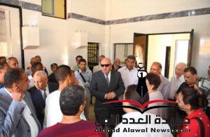 تمهيدا لاستقبال الأضاحي.. محافظ قنا يتفقد أعمال التشطيبات النهائية بمجزر الوقف 