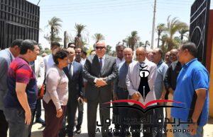 تمهيدا لاستقبال الأضاحي.. محافظ قنا يتفقد أعمال التشطيبات النهائية بمجزر الوقف 