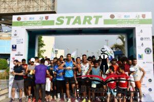 وزير الرياضة ورئيس هيئة الرقابة المالية يقودان الماراثون الأخضر بالجزيرة