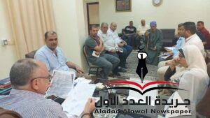 رئيس شبراخيت يعقد لقاء جماهيري للاستماع لشكاوي المواطنين