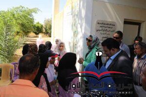 نائب محافظ الوادي الجديد تتابع امتحانات الثانوية العامة بالخارجة 