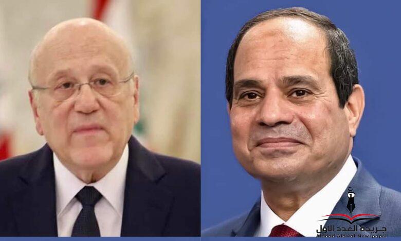 البلدالسيسي وميقاتي يتبادلان التهاني بماسبة عيد الأضحى