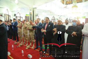 نائب محافظ كفر الشيخ يؤدى صلاة العيد بمسجد الإستاد 