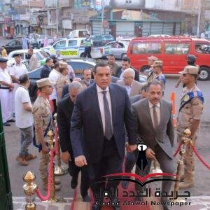 محافظ البحيرة يؤدي صلاة عيد الأضحي المبارك بمسجد التوبة بدمنهور