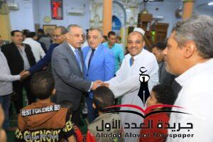 محافظ سوهاج يؤدي صلاة عيد الأضحى المبارك بمسجد "الشرطة" بمدينة ناصر