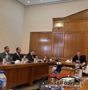 وزير الري يستقبل وفد من تنسيقية شباب الأحزاب و السياسيين