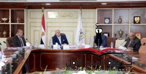 محافظ بني سويف يترأس اجتماع اللجنة الدائمة لاختيار القيادات