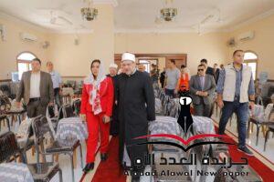 بتمويل من صندوق الزكاة الكويتي.. محافظ دمياط تفتتح دار المناسبات المُلحقة بمسجد البحر