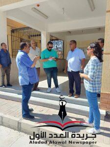رئيس مدينة سفاجا يتفقد أعمال تطوير المجزر قبل الاستلام