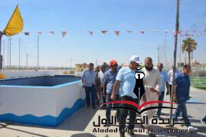 للاطمئنان على توافر الأمن.. محافظ الوادي الجديد يتفقد حديقة 30 يونيو