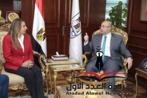 للتطوير المؤسسي.. محافظ بني سويف يستقبل نائب وزير الاتصالات