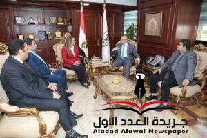 للتطوير المؤسسي.. محافظ بني سويف يستقبل نائب وزير الاتصالات